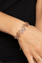 Load image into Gallery viewer, PAPARAZZI | Put a WING on It - Gold | Rose Gold Butterfly Bracelet
