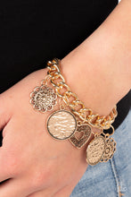 Load image into Gallery viewer, PAPARAZZI | Complete CHARM-ony - Gold | BRACELET
