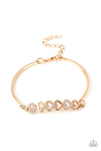 Load image into Gallery viewer, PAPARAZZI | Attentive Admirer - Gold BRACELET WITH HEART DESIGN
