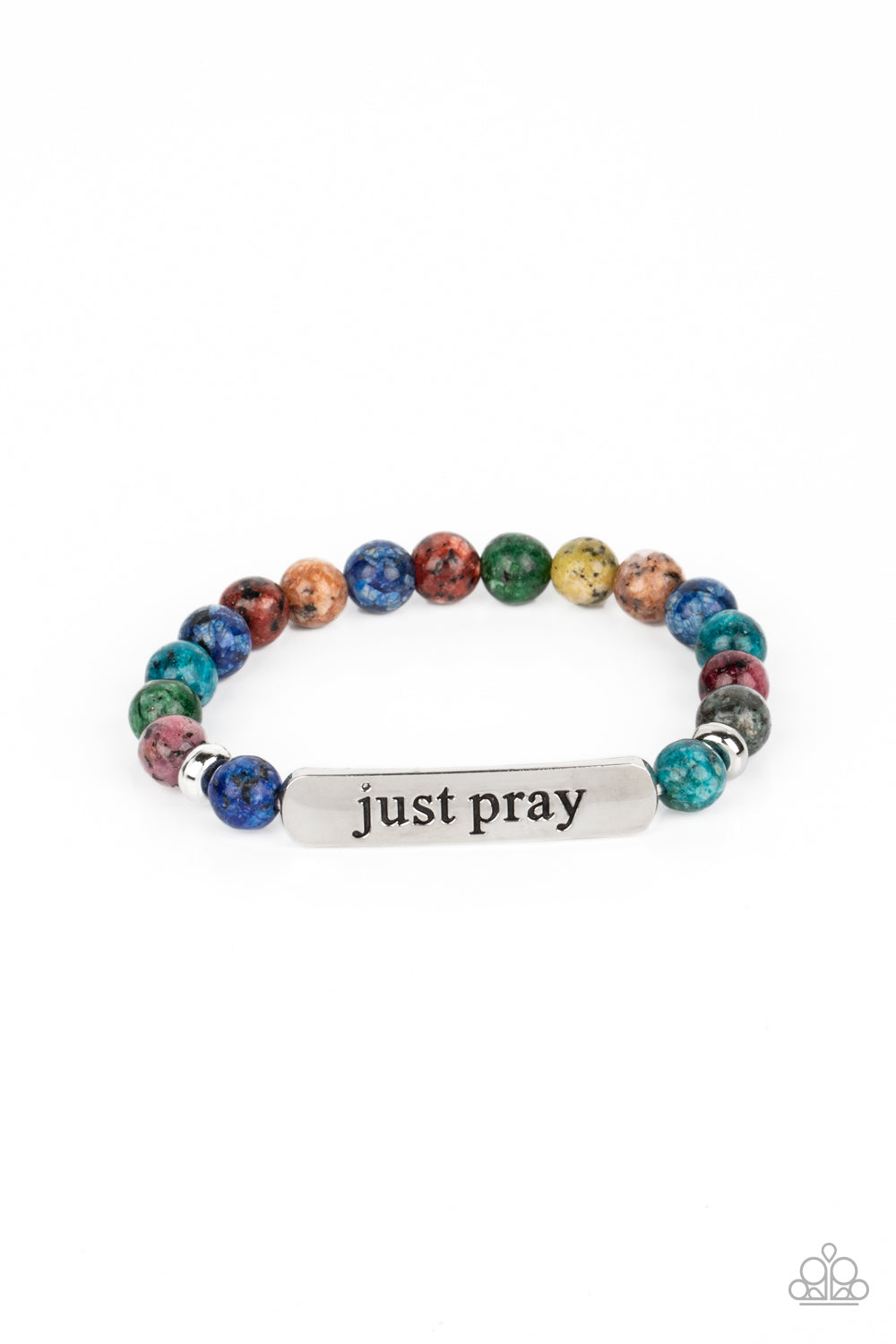 PAPARAZZI | Just Pray - Multi Bracelet