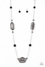 Load image into Gallery viewer, PAPARAZZI | Crystal Charm | Black Necklace
