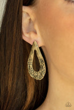 Load image into Gallery viewer, Industrial Antiquity | Brass | Post Earring
