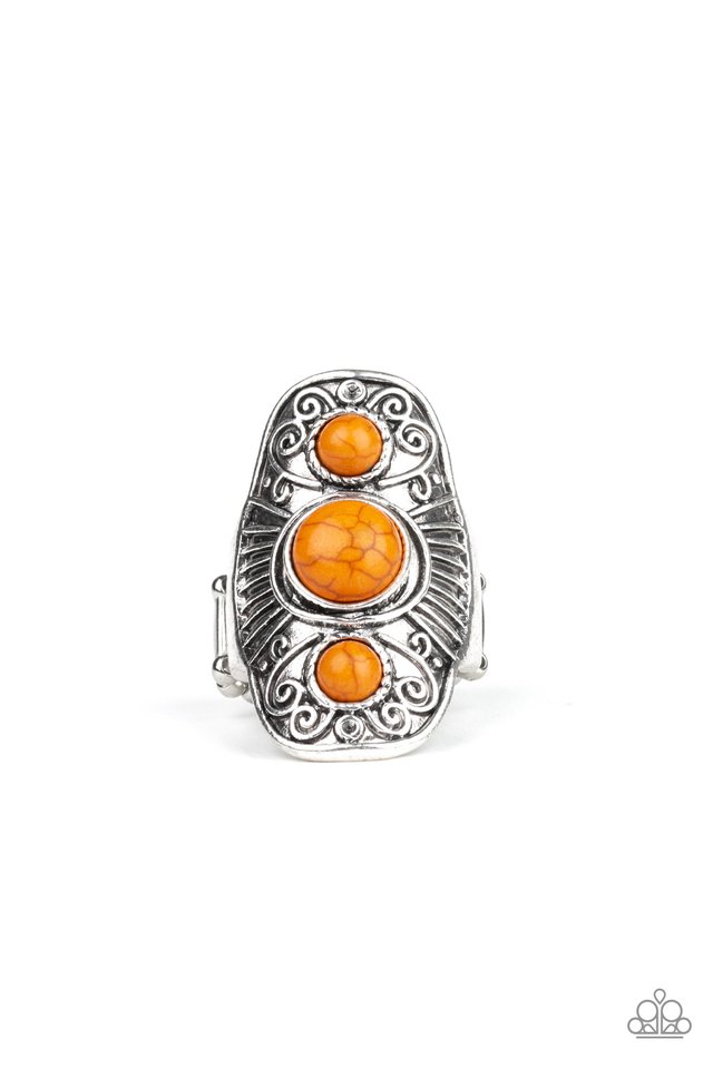 Stone Oracle Orange Ring