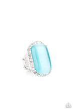 Load image into Gallery viewer, Thank You Luxe-y Stars | Blue Cat Eye Stone | Ring
