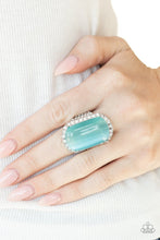 Load image into Gallery viewer, Thank You Luxe-y Stars | Blue Cat Eye Stone | Ring
